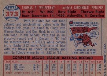 Pete Whisenant  baseball card collectible - Main Image 2