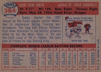 Bobby Gene Smith  baseball card collectible - Main Image 2