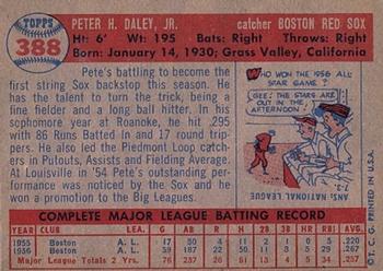 Pete Daley  baseball card collectible - Main Image 2