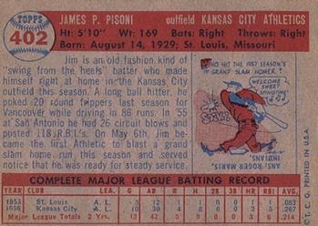 Jim Pisoni  baseball card collectible - Main Image 2