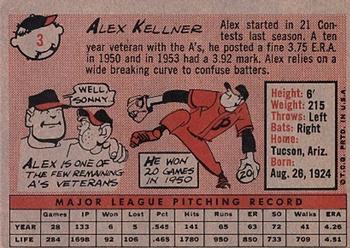 Alex Kellner  baseball card collectible - Main Image 2