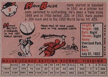 Hank Bauer  baseball card collectible - Main Image 2