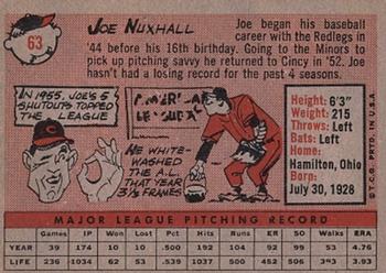 Joe Nuxhall  baseball card collectible - Main Image 2
