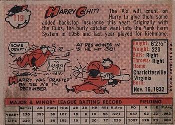 Harry Chiti  baseball card collectible - Main Image 2