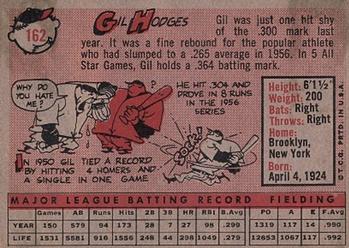 Gil Hodges  baseball card collectible - Main Image 2