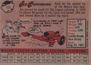 Joe Cunningham  baseball card collectible - Main Image 2