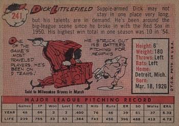 Dick Littlefield  baseball card collectible - Main Image 2