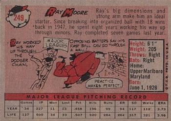 Ray Moore  baseball card collectible - Main Image 2