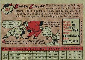 Sherm Lollar  baseball card collectible - Main Image 2