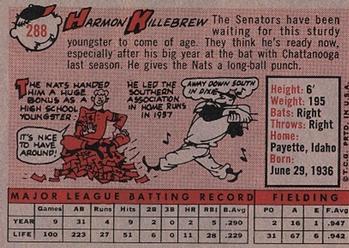 Harmon Killebrew  baseball card collectible - Main Image 2