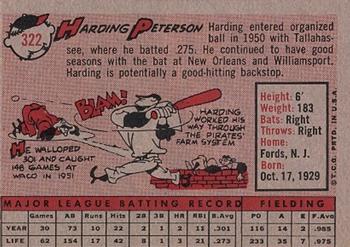Harding Peterson  baseball card collectible - Main Image 2