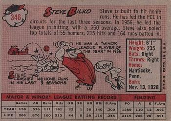 Steve Bilko  baseball card collectible - Main Image 2