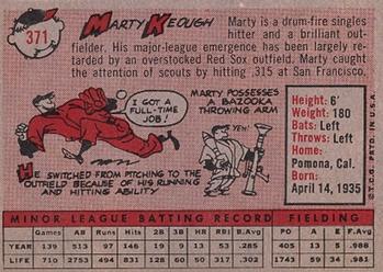 Marty Keough  baseball card collectible - Main Image 2