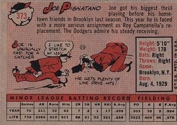 Joe Pignatano  baseball card collectible - Main Image 2