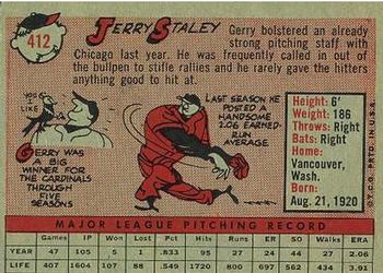 Jerry Staley  baseball card collectible - Main Image 2