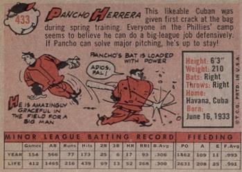 Pancho Herrera  baseball card collectible - Main Image 2
