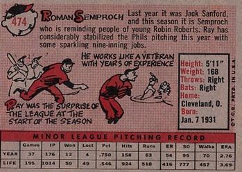 Roman Semproch  baseball card collectible - Main Image 2