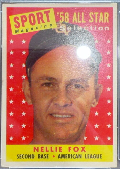 Nellie Fox  baseball card collectible - Main Image 3