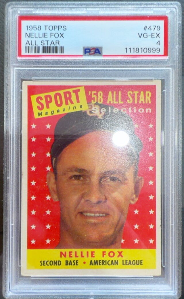 Nellie Fox  baseball card collectible - Main Image 4