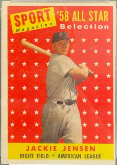 Jackie Jensen  baseball card collectible - Main Image 3