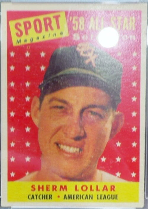 Sherm Lollar  baseball card collectible - Main Image 3