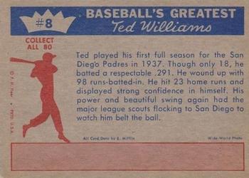 Ted Williams  baseball card collectible - Main Image 2