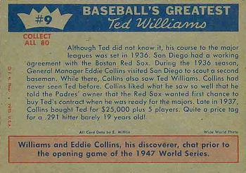 Ted Williams  baseball card collectible - Main Image 2