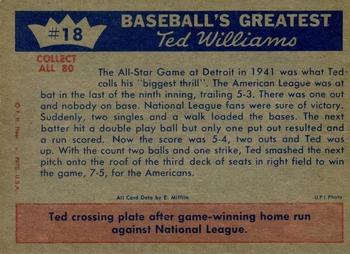 Ted Williams  baseball card collectible - Main Image 2