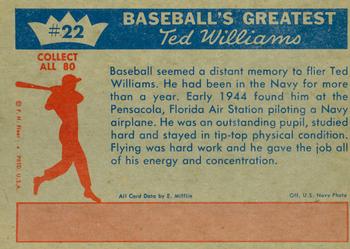Ted Williams  baseball card collectible - Main Image 2