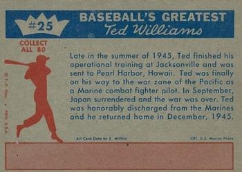 Ted Williams  baseball card collectible - Main Image 2