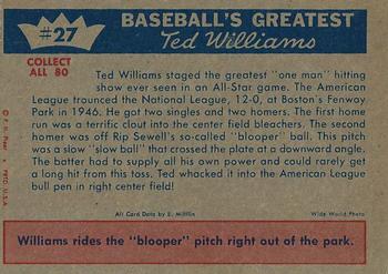 Ted Williams  baseball card collectible - Main Image 2