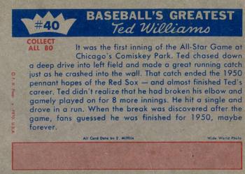 Ted Williams  baseball card collectible - Main Image 2