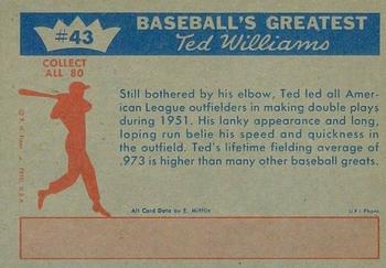 Ted Williams  baseball card collectible - Main Image 2