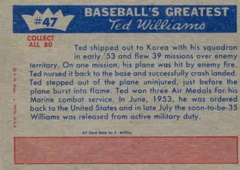 Ted Williams  baseball card collectible - Main Image 2