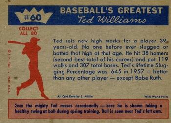 Ted Williams  baseball card collectible - Main Image 2