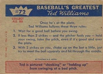 Ted Williams  baseball card collectible - Main Image 2
