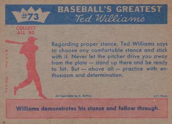 Ted Williams  baseball card collectible - Main Image 2