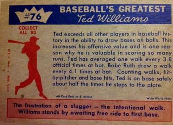Ted Williams  baseball card collectible - Main Image 2