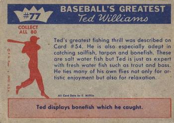 Ted Williams  baseball card collectible - Main Image 2