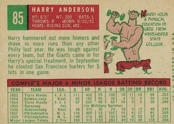 Harry Anderson  baseball card collectible - Main Image 2