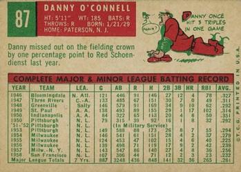 Danny O’Connell  baseball card collectible - Main Image 2