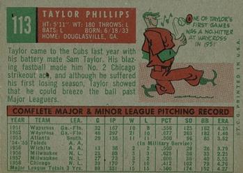 Taylor Phillips  baseball card collectible - Main Image 2