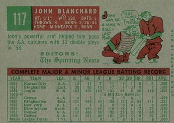 John Blanchard  baseball card collectible - Main Image 2