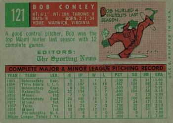Bob Conley  baseball card collectible - Main Image 2