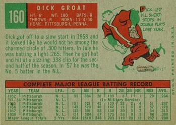 Dick Groat  baseball card collectible - Main Image 2