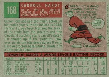 Carroll Hardy  baseball card collectible - Main Image 2
