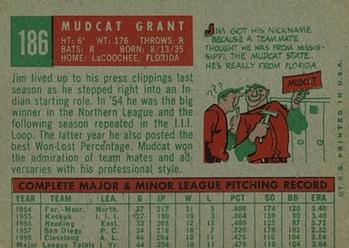 Mudcat Grant  baseball card collectible - Main Image 2