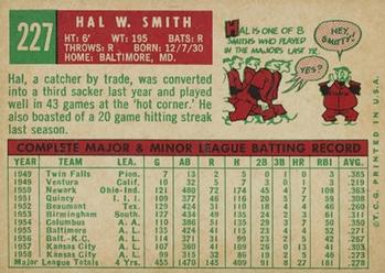 Hal Smith  baseball card collectible - Main Image 2