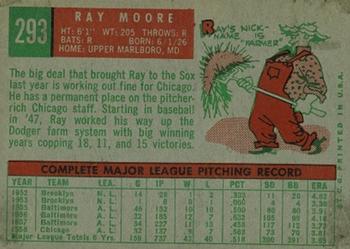 Ray Moore  baseball card collectible - Main Image 2