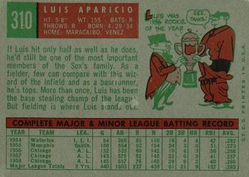 Luis Aparicio  baseball card collectible - Main Image 2